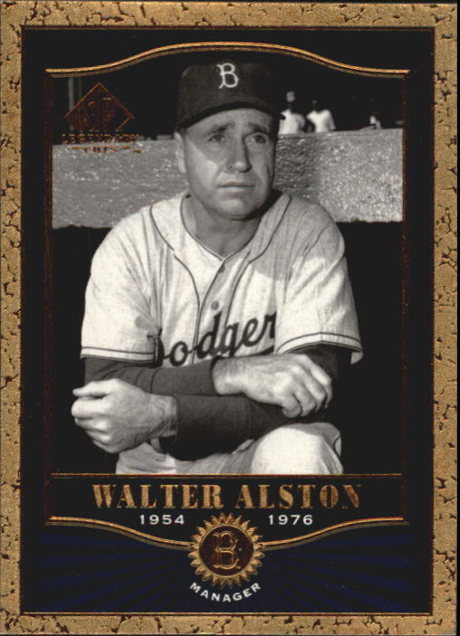 2001 SP Legendary Cuts #36 Walt Alston