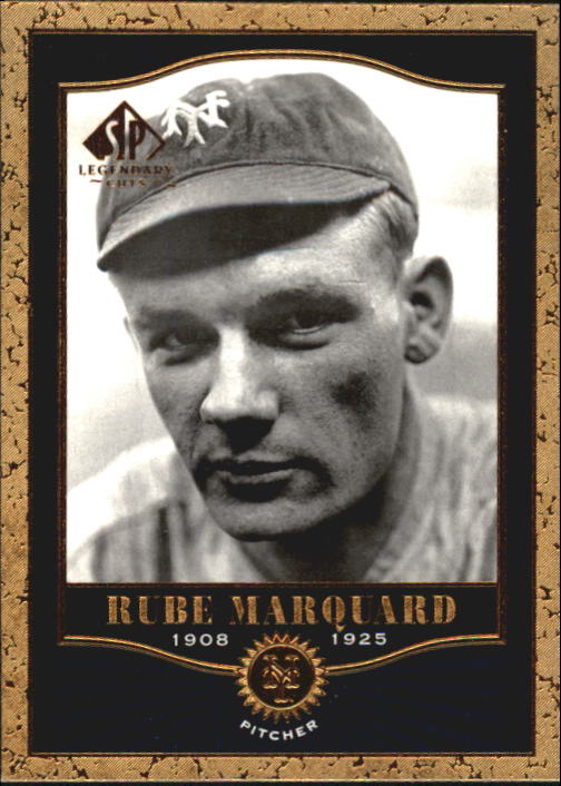 2001 SP Legendary Cuts #43 Rube Marquard