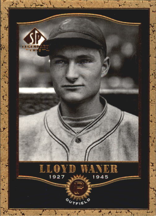 2001 SP Legendary Cuts #57 Lloyd Waner