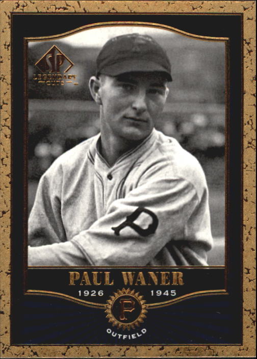 2001 SP Legendary Cuts #59 Paul Waner