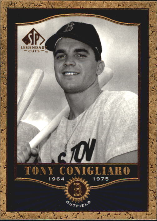 2001 SP Legendary Cuts #66 Tony Conigliaro