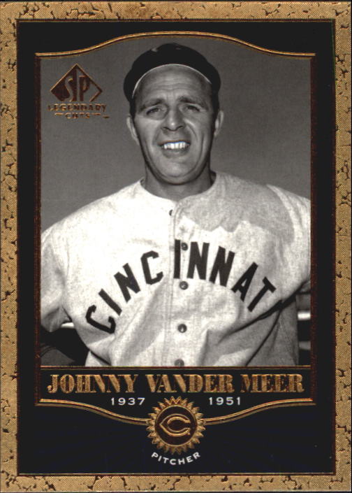 2001 SP Legendary Cuts #68 Johnny VanderMeer