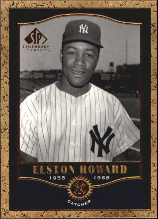 2001 SP Legendary Cuts #80 Elston Howard