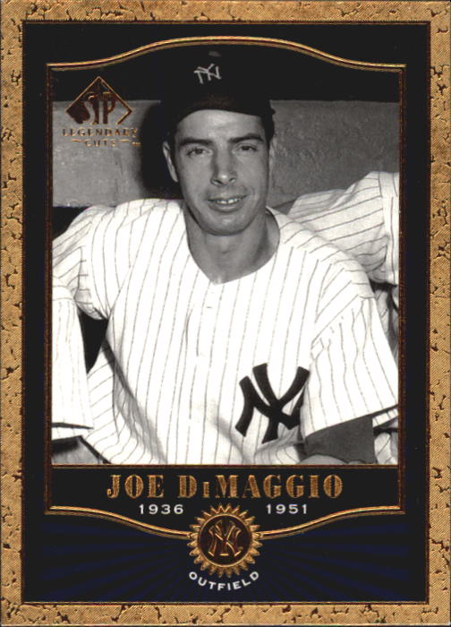 2001 SP Legendary Cuts #81 Joe DiMaggio