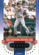 2001 Upper Deck Midsummer Classic Moments #CM20 Derek Jeter 00