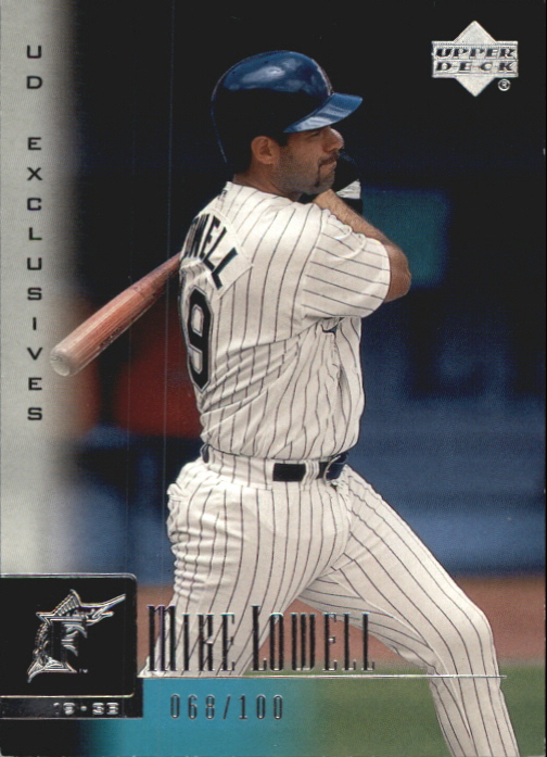 2001 Upper Deck Exclusives Silver #212 Mike Lowell
