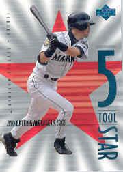 2001 Upper Deck Rookie Update Ichiro Tribute #31 Ichiro Suzuki 5TS