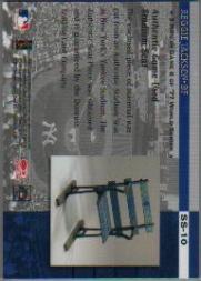 2001 Donruss Classics Stadium Stars #SS10 Reggie Jackson SP back image