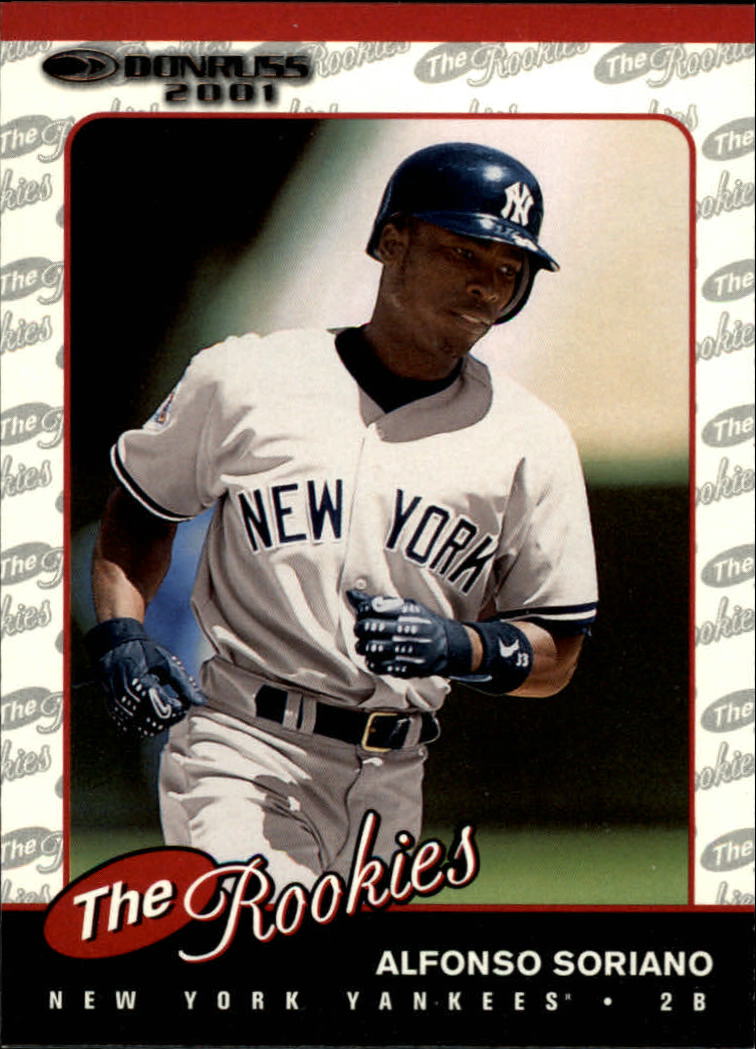 2001 Donruss Rookies #R100 Alfonso Soriano UPD