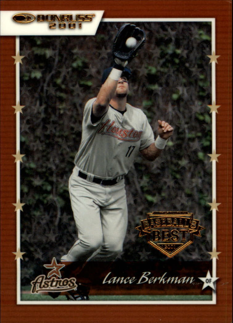 Lance Berkman - Houston Astros (MLB Baseball Card) 2001 Fleer Triple C –  PictureYourDreams