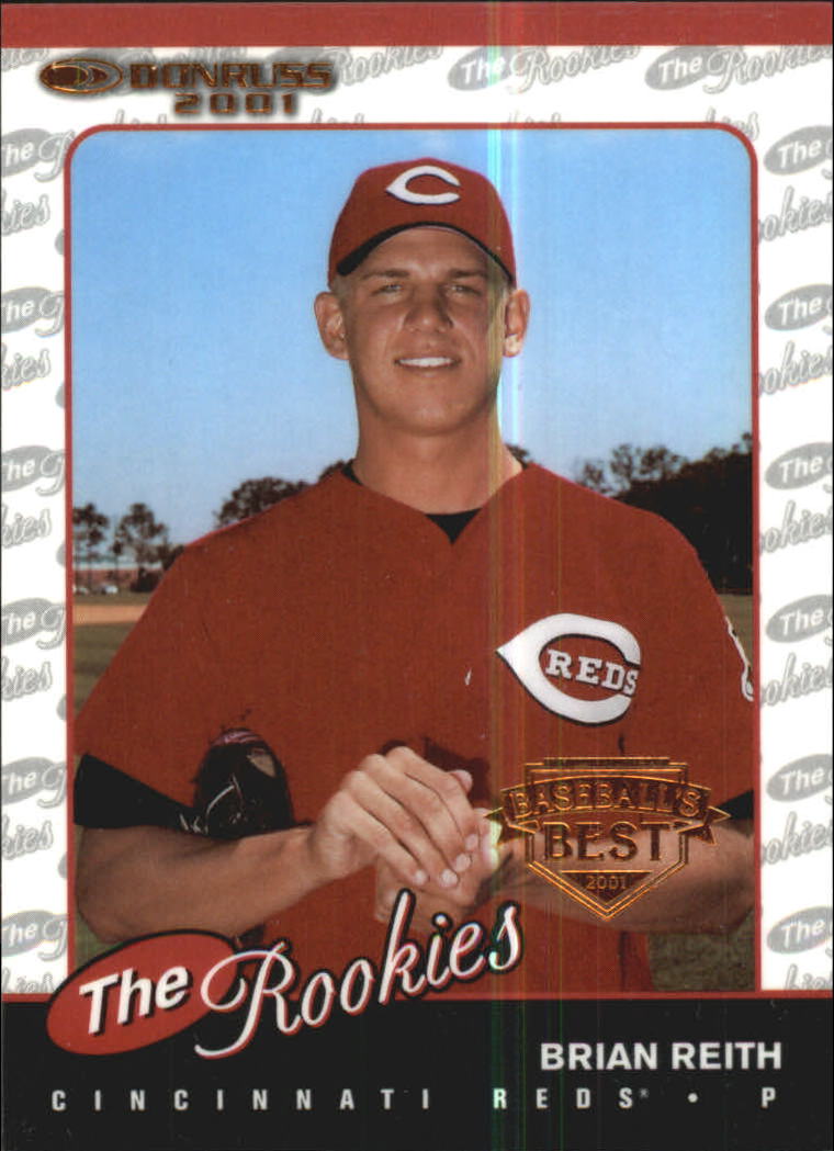 2001 Donruss Baseball's Best Bronze Rookies #R38 Brian Reith