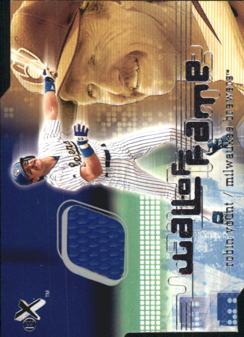 2001 E-X Wall of Fame #30 Robin Yount