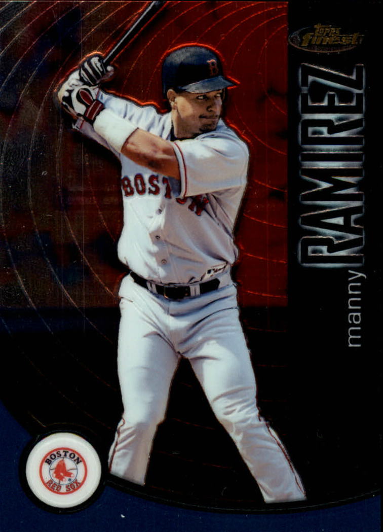 2001 Finest #110 Manny Ramirez Sox