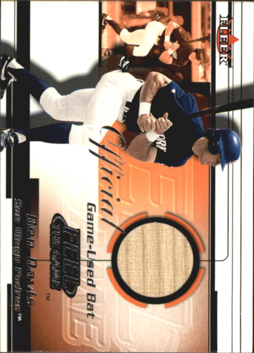 2001 Fleer Feel the Game #6 Ben Davis