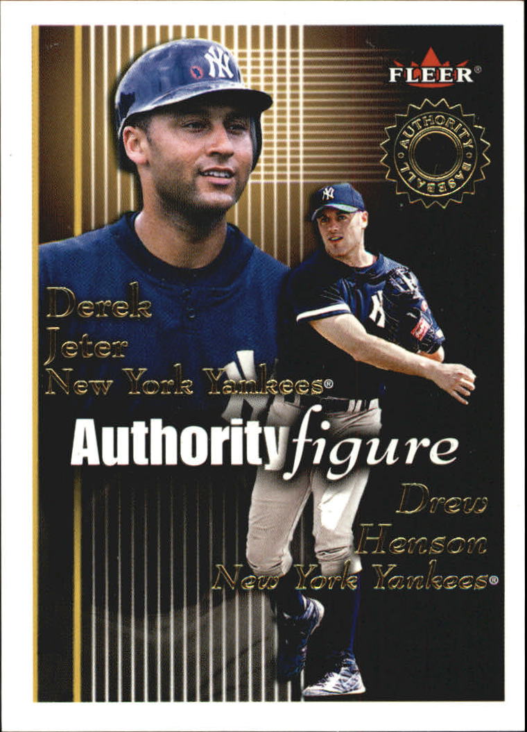 2001 Fleer Authority Figures #3 D.Jeter/D.Henson