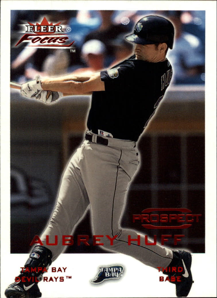 2001 Fleer Focus #208 Aubrey Huff/2999