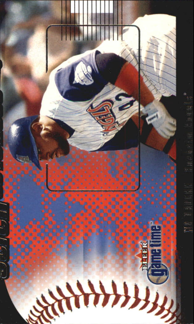2001 Fleer Game Time Baseball "Insert and Parallel" Cards - Picture 16 of 19
