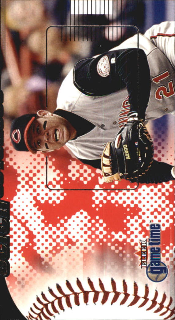 2001 Fleer Game Time Baseball "Insert and Parallel" Cards - Picture 18 of 19