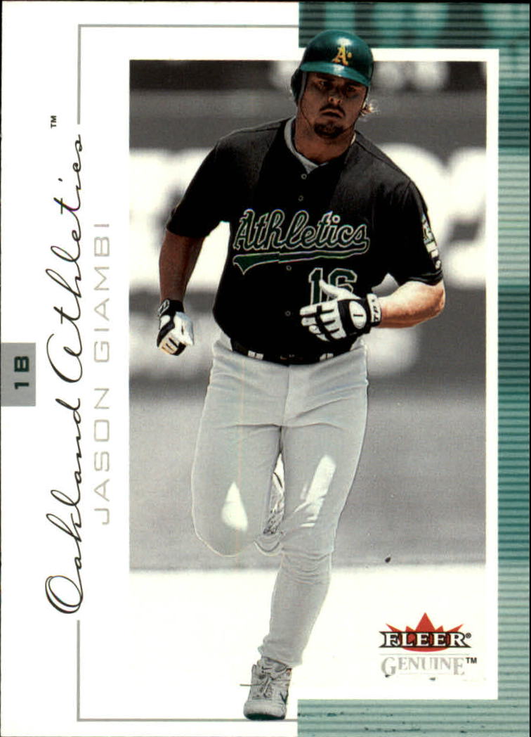 2001 Fleer Genuine Baseball "Main Set" Cards #1 to #128 Rookies and Veterans - Picture 14 of 205