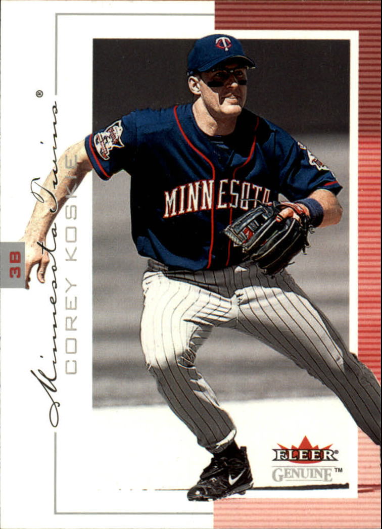 2001 Fleer Genuine Baseball "Main Set" Cards #1 to #128 Rookies and Veterans - Picture 76 of 205