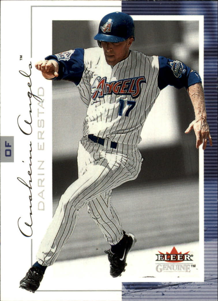 2001 Fleer Genuine Baseball "Main Set" Cards #1 to #128 Rookies and Veterans - Picture 132 of 205