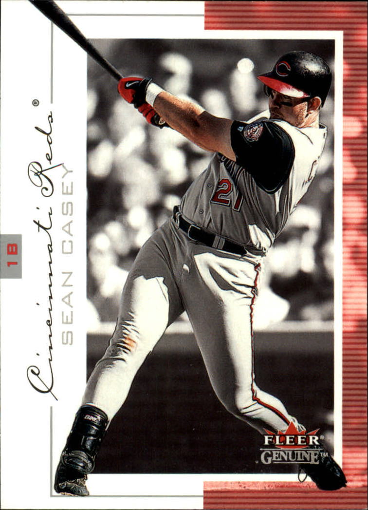 2001 Fleer Genuine Baseball "Main Set" Cards #1 to #128 Rookies and Veterans - Picture 170 of 205