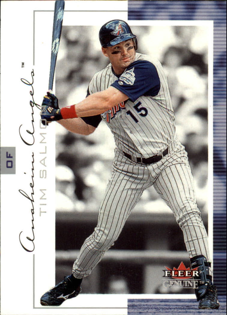 2001 Fleer Genuine Baseball "Main Set" Cards #1 to #128 Rookies and Veterans - Picture 178 of 205