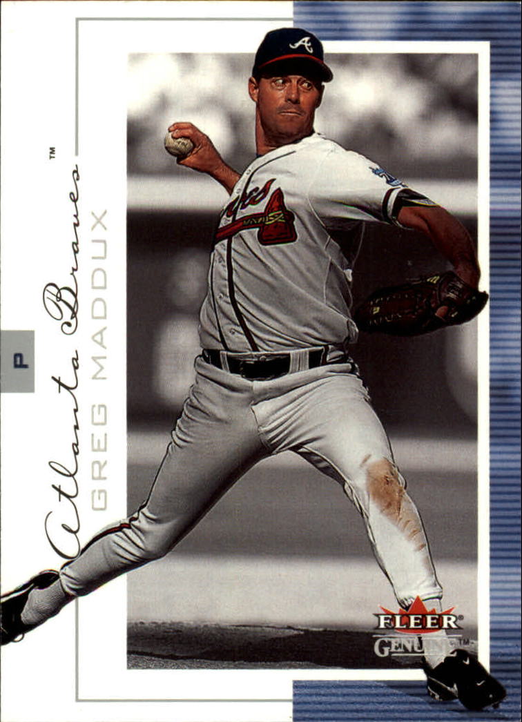 2001 Fleer Genuine Baseball "Main Set" Cards #1 to #128 Rookies and Veterans - Picture 184 of 205