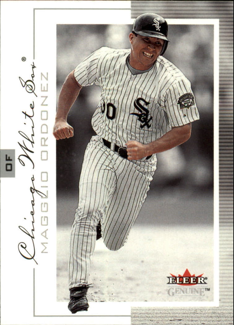 2001 Fleer Genuine Baseball "Main Set" Cards #1 to #128 Rookies and Veterans - Picture 186 of 205