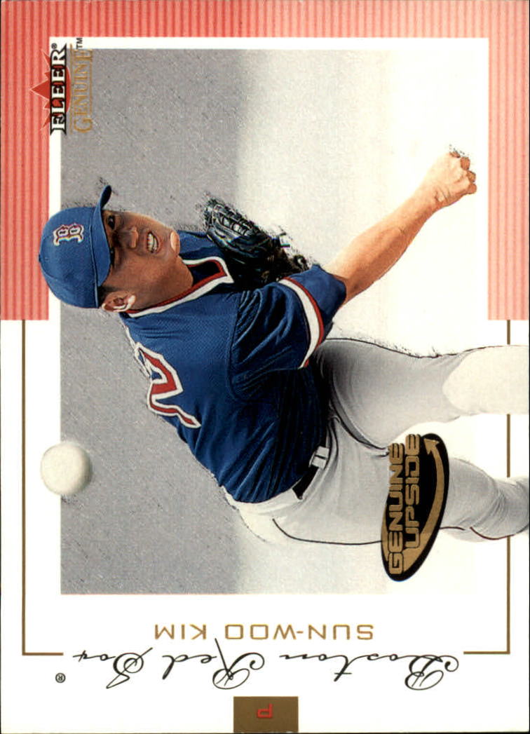 2001 Fleer Genuine Baseball "Main Set" Cards #1 to #128 Rookies and Veterans - Picture 204 of 205