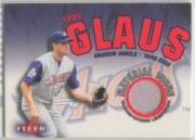 2001 Fleer Genuine Material Issue #TG1 Troy Glaus