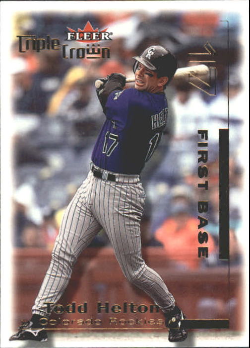 2001 Fleer Triple Crown Baseball "Main Set" Cards #1 to #150 - Picture 16 of 301