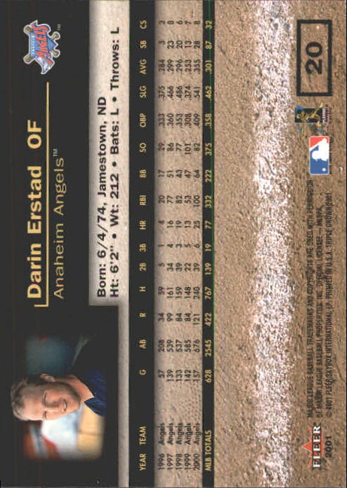 2001 Fleer Triple Crown Baseball "Main Set" Cards #1 to #150 - Picture 41 of 301