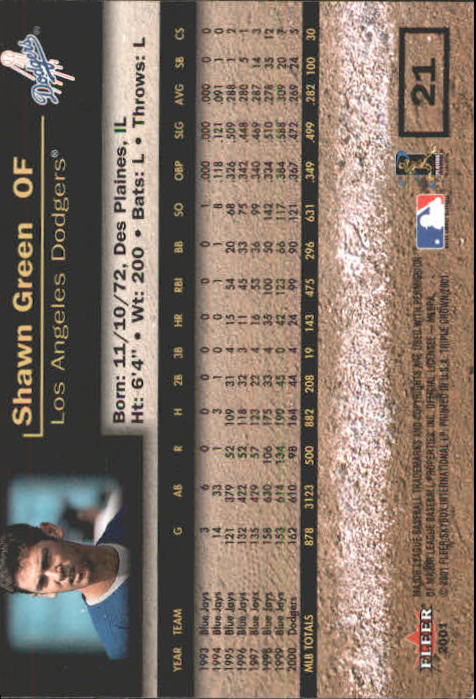 2001 Fleer Triple Crown Baseball "Main Set" Cards #1 to #150 - Picture 43 of 301