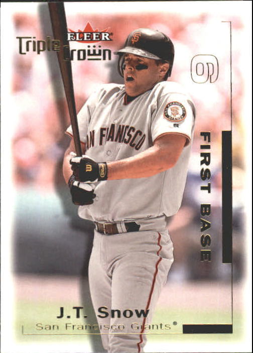 2001 Fleer Triple Crown Baseball "Main Set" Cards #1 to #150 - Picture 64 of 301