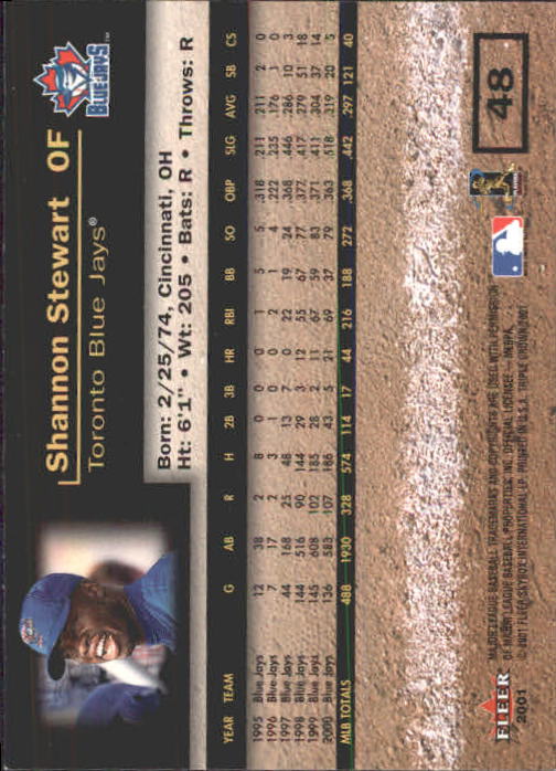 2001 Fleer Triple Crown Baseball "Main Set" Cards #1 to #150 - Picture 97 of 301