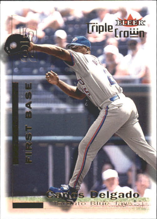 2001 Fleer Triple Crown #59 Carlos Delgado