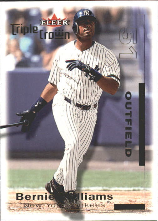 2001 Fleer Triple Crown Baseball "Main Set" Cards #1 to #150 - Picture 160 of 301