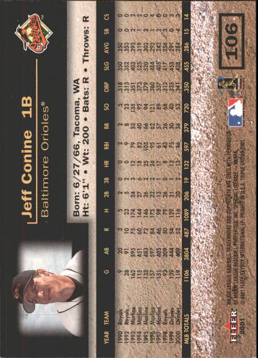 2001 Fleer Triple Crown Baseball "Main Set" Cards #1 to #150 - Picture 213 of 301