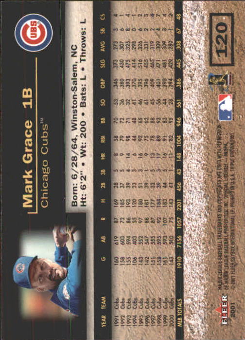 2001 Fleer Triple Crown Baseball "Main Set" Cards #1 to #150 - Picture 241 of 301