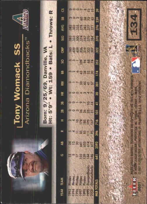 2001 Fleer Triple Crown Baseball "Main Set" Cards #1 to #150 - Picture 269 of 301