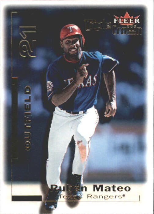 2001 Fleer Triple Crown Baseball "Main Set" Cards #1 to #150 - Picture 280 of 301