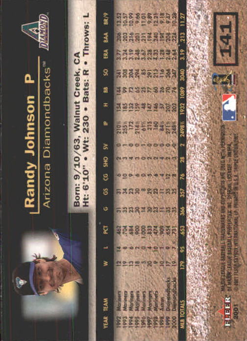 2001 Fleer Triple Crown Baseball "Main Set" Cards #1 to #150 - Picture 283 of 301