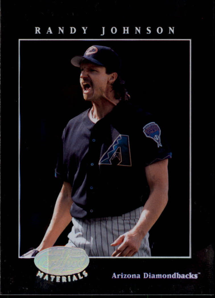 2001 Leaf Certified Materials #19 Randy Johnson