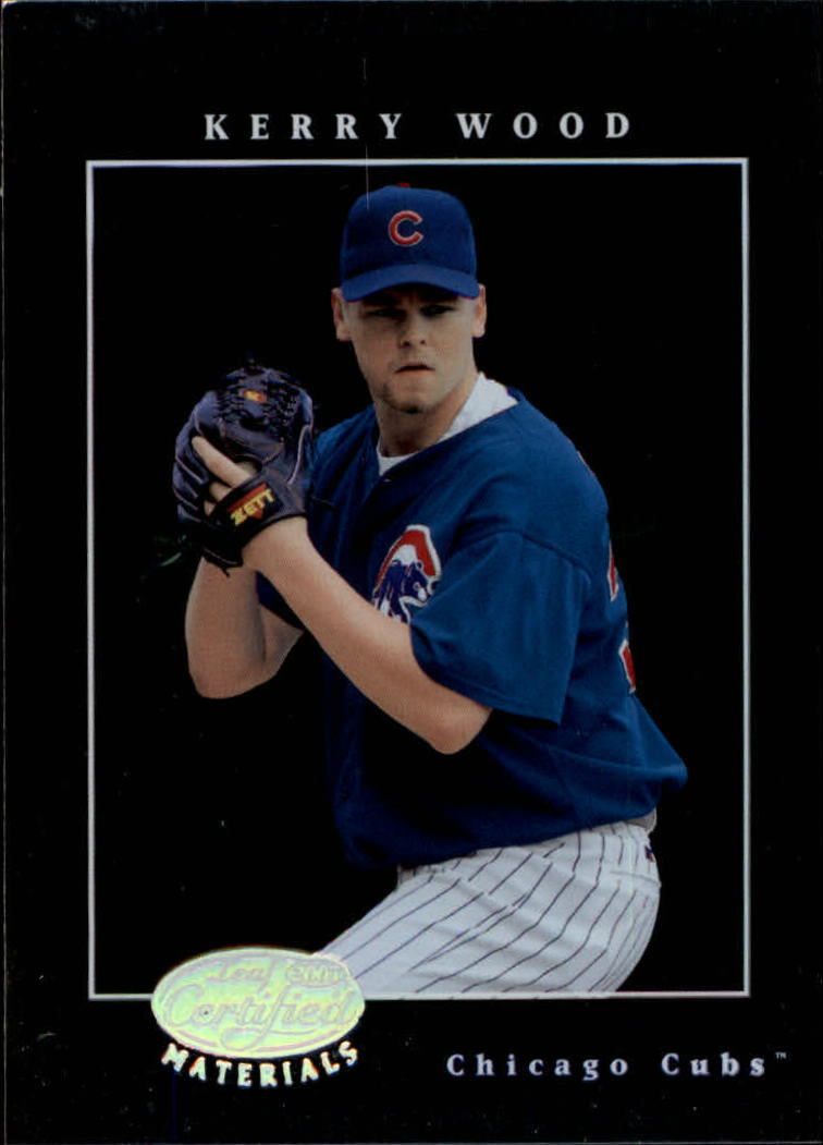 2001 Leaf Certified Materials #55 Kerry Wood