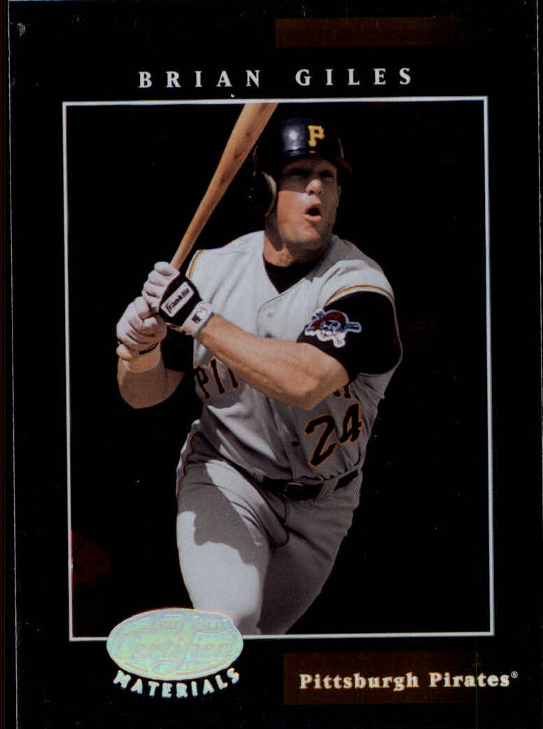 2001 Leaf Certified Materials #66 Brian Giles