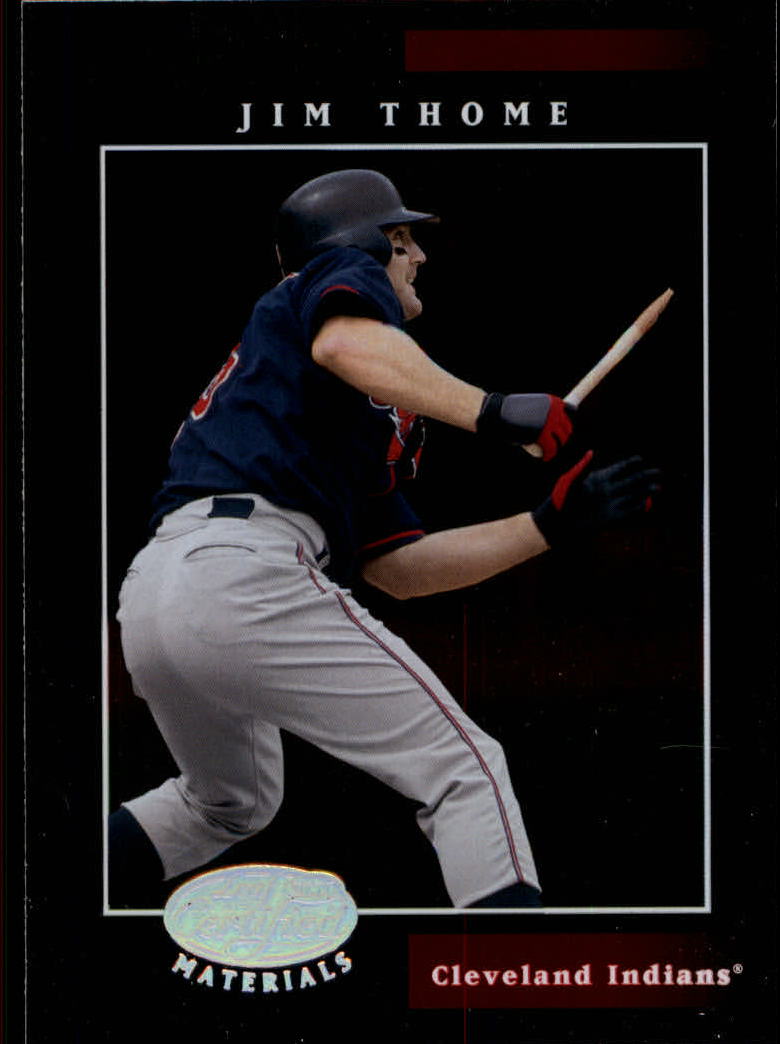 2001 Leaf Certified Materials #83 Jim Thome