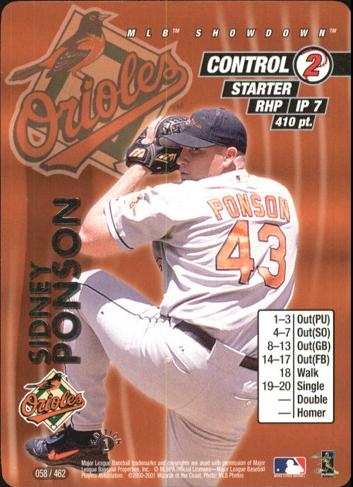 B1832- 2001 MLB Showdown Baseball Assorted Cards1 -You Pick- 15+ FREE US SHIP - Picture 16 of 65
