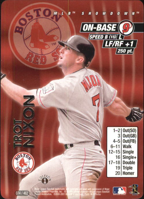 B1832- 2001 MLB Showdown Baseball Assorted Cards1 -You Pick- 15+ FREE US SHIP - Picture 34 of 81