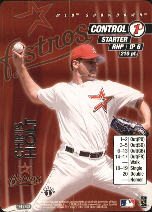 B1832- 2001 MLB Showdown Baseball Assorted Cards1 -You Pick- 15+ FREE US SHIP - Picture 38 of 65